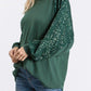 Loose Sequin Panel Top