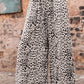 Boho Leopard Wide Leg Pants