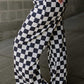 (Pre order/9.25)Checked High Waist Wide Leg Pants