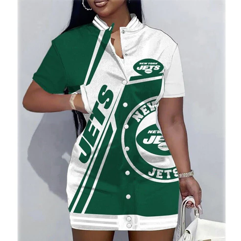 NFL Shirt Button Dress