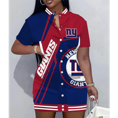 NFL Shirt Button Dress