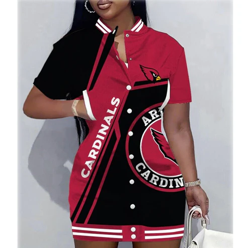 NFL Shirt Button Dress