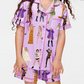 Printed Parent-child Pajamas