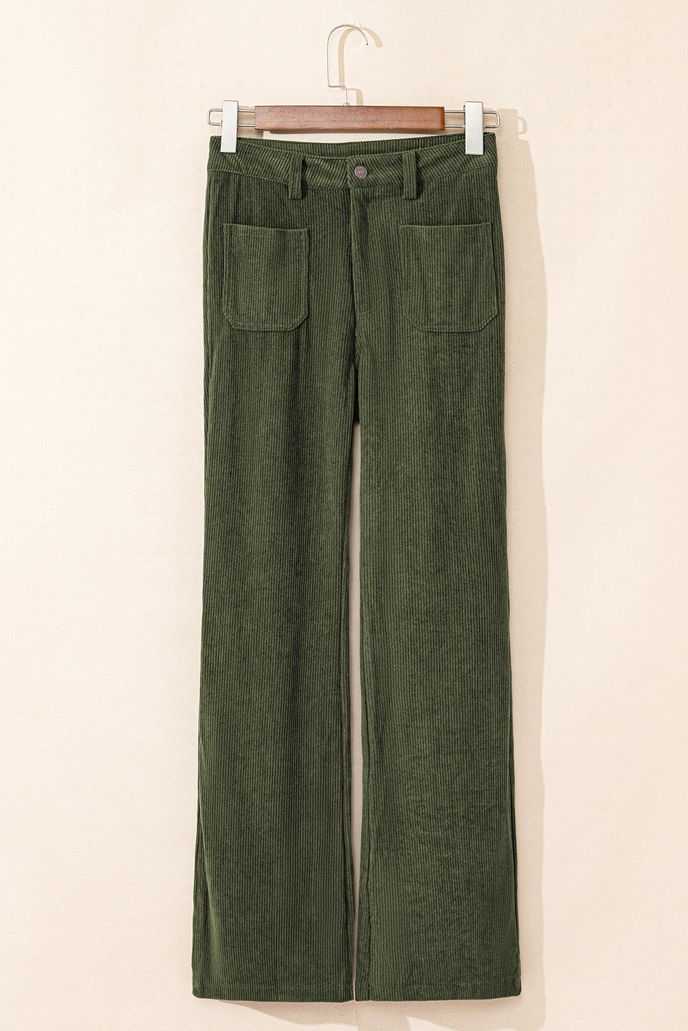 Western High Waist Corduroy Pants