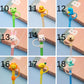 Cartoon Silicone Straw Cover(moq:2)