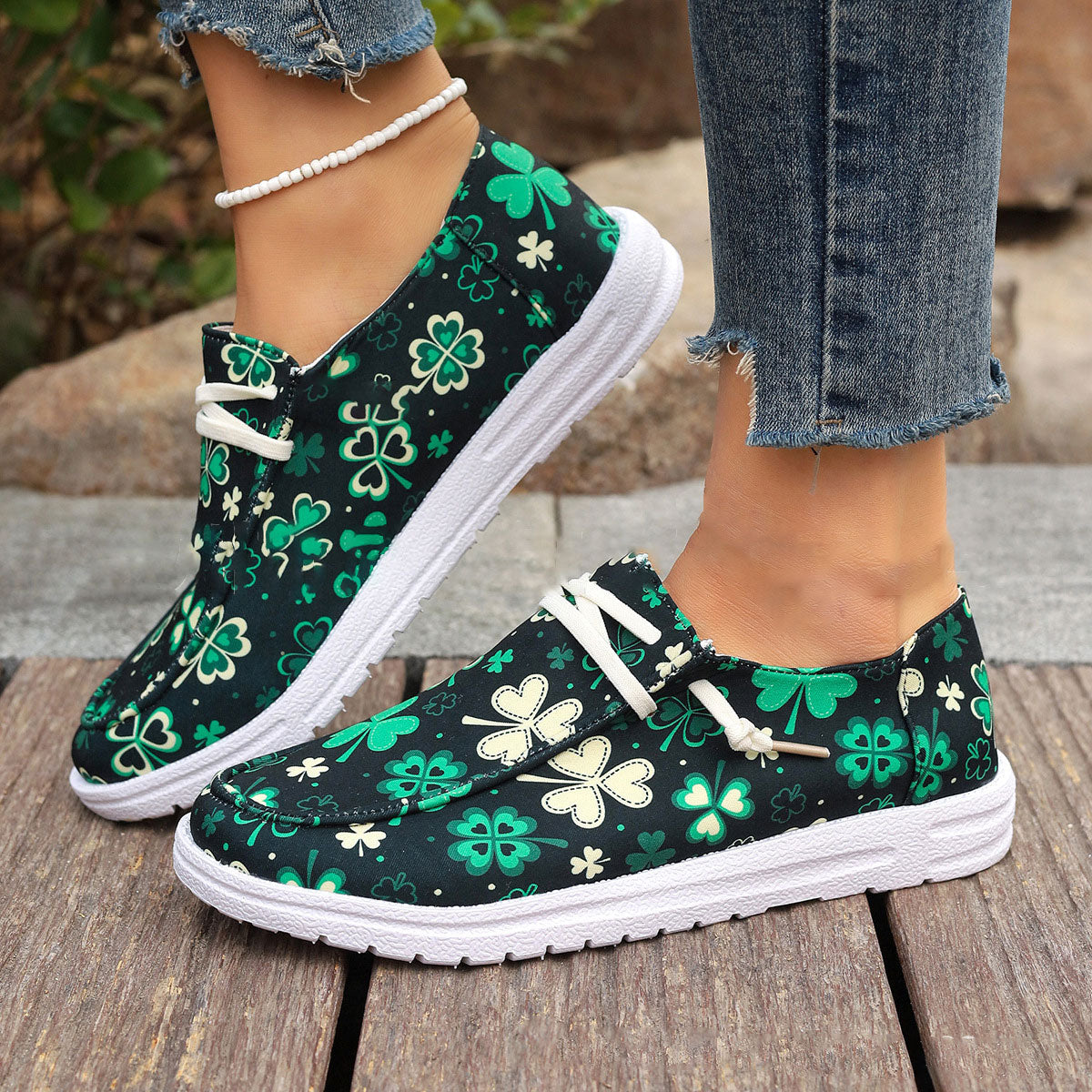 Printed Colorful Casual Shoes