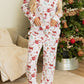 Christmas Pattern Pajama Set