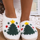 Christmas Tree Cutton Slippers