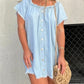 Women’ Buttons Denim Dress