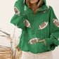 Rugby Sequin Hoodie