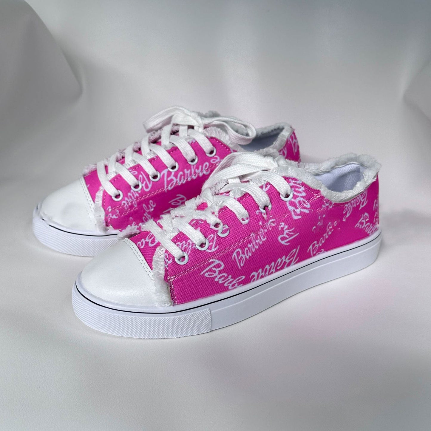 Printed Letter Canvas Shoes