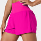 Pocketed Wide Waistband Swim Shorts