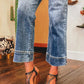 High Waist Washed Jeans