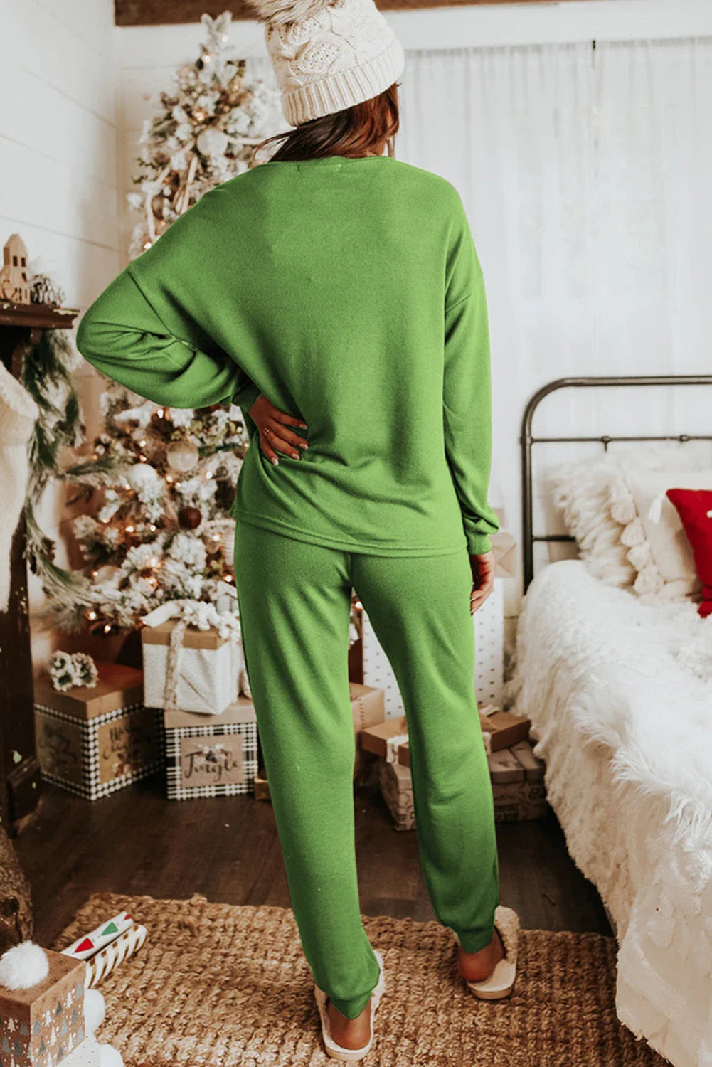 Pullover & Jogger Pants Loungewear Set