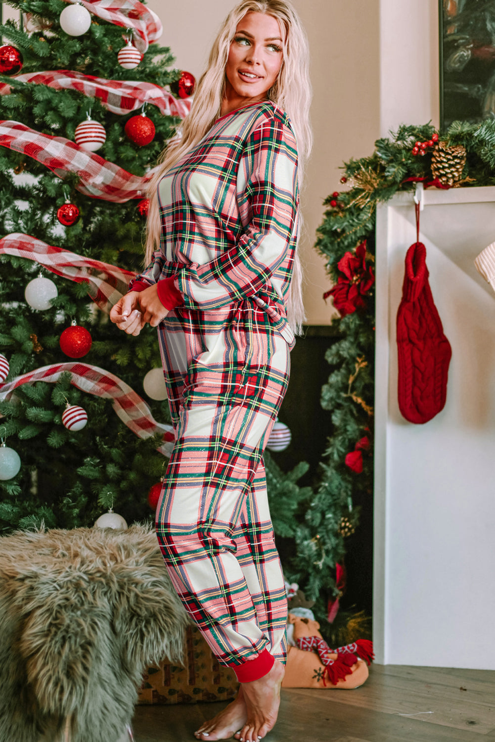 Christmas Plaid PJS