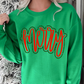 (Pre order/11.10)MERRY Crew Neck Sweatshirt