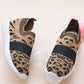 Comfortable Leopard-Print Knitted Shoes