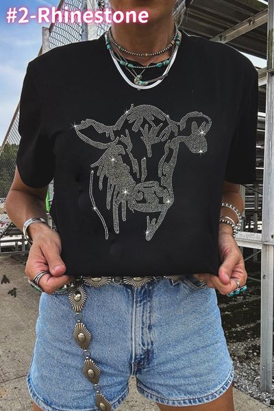 Black Western Graphic Tee