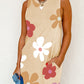 Flower Print Tank Dress