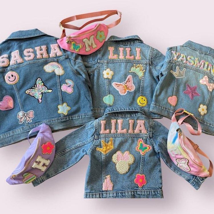 Custom Patch Denim Jacket