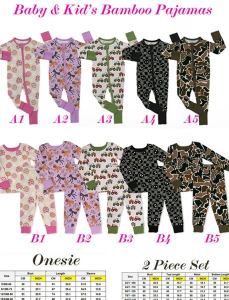 Customized parent-child 2-piece pajamas