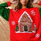 Christmas Sequin Sleeve Sweatshirt