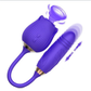 RTS-Rose Toy with Vibrator-Purple