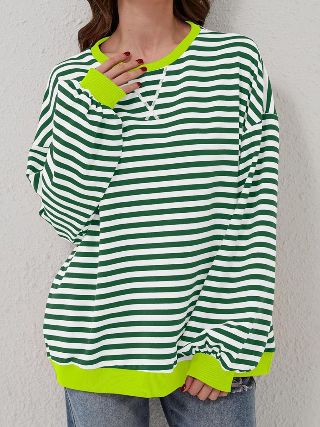 Striped Long Sleeve Tee