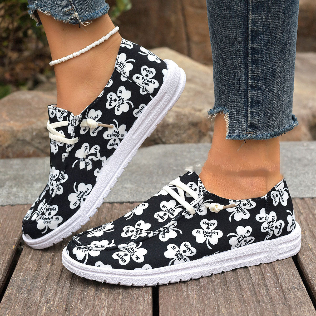 Printed Colorful Casual Shoes