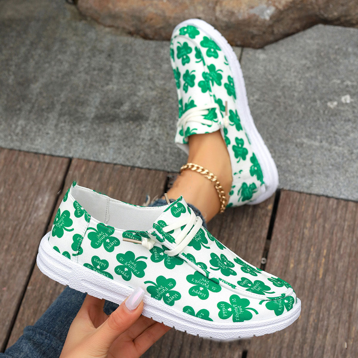 Printed Colorful Casual Shoes