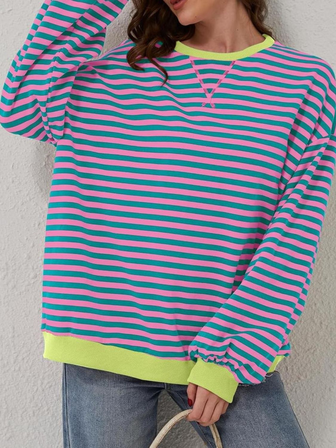 Striped Long Sleeve Tee