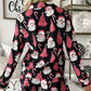 Christmas Santa Pajamas Set