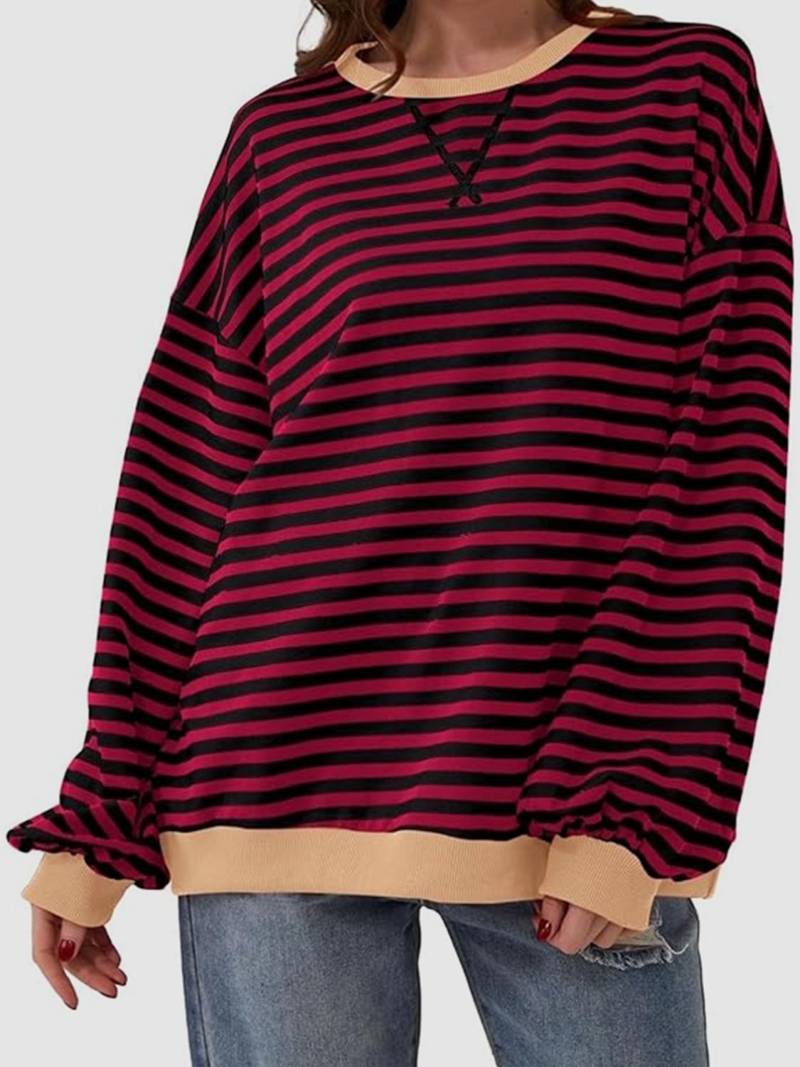 Striped Long Sleeve Tee