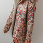 Paisley Floral Sherpa Lined Hooded Jacket