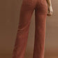 Western High Waist Corduroy Pants