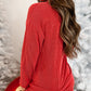 MERRY Long Sleeve Top and Shorts Set