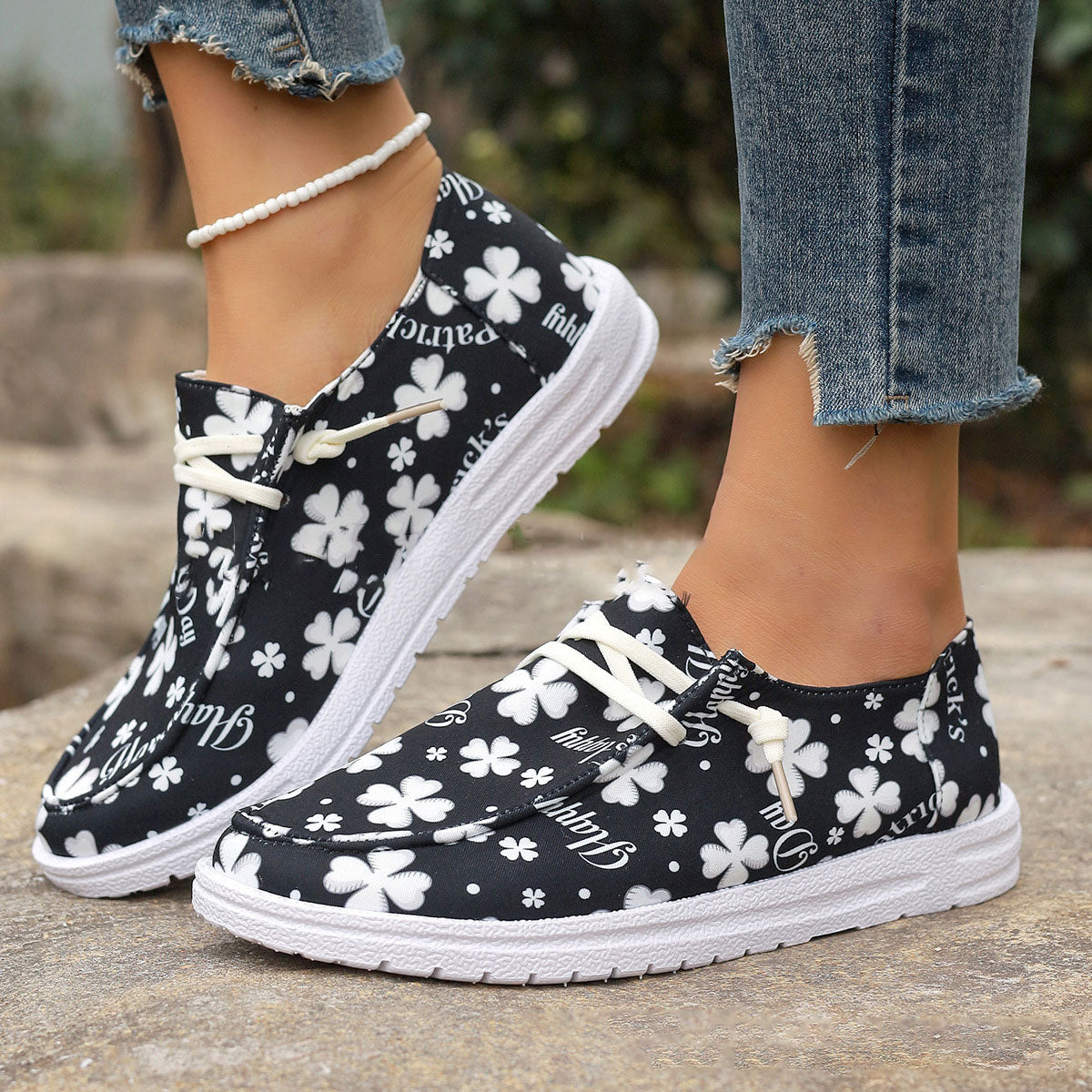 Printed Colorful Casual Shoes