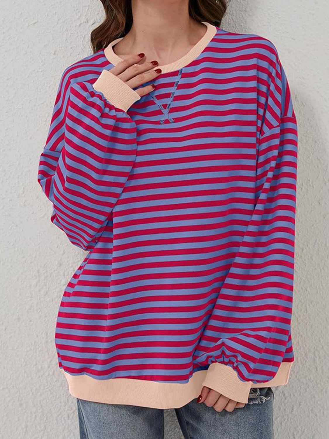 Striped Long Sleeve Tee