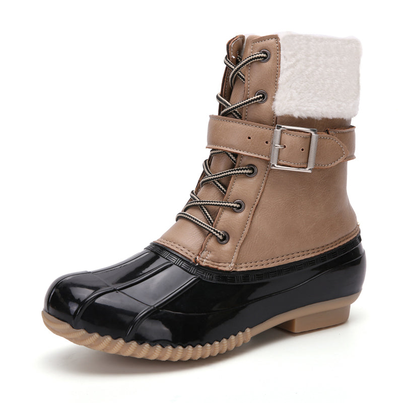 Anti-Slip Plush Boot for Outdoor