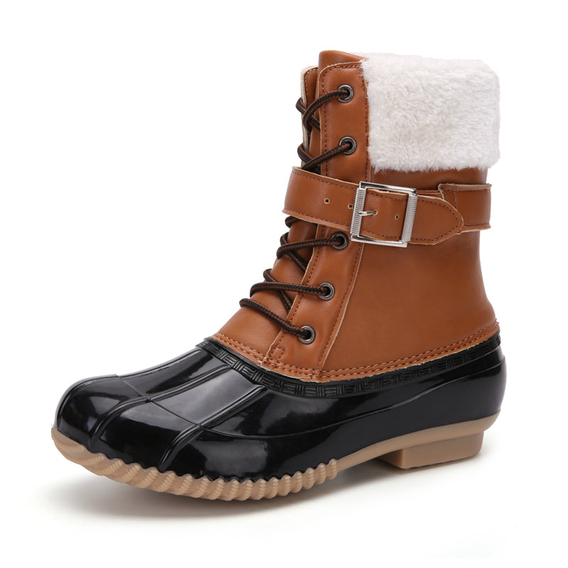 Anti-Slip Plush Boot for Outdoor