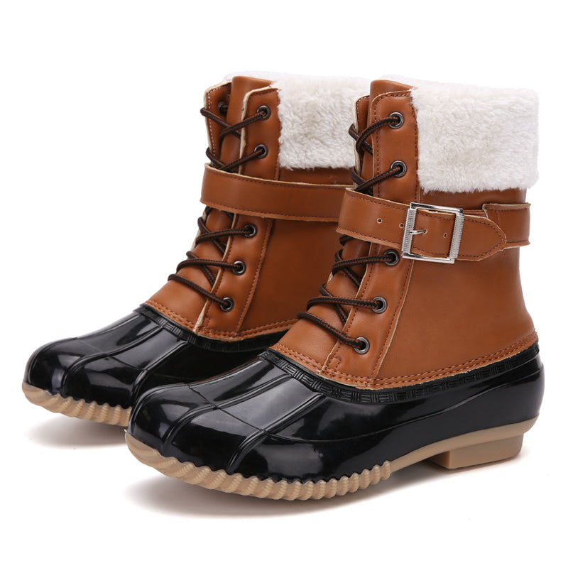 Anti-Slip Plush Boot for Outdoor