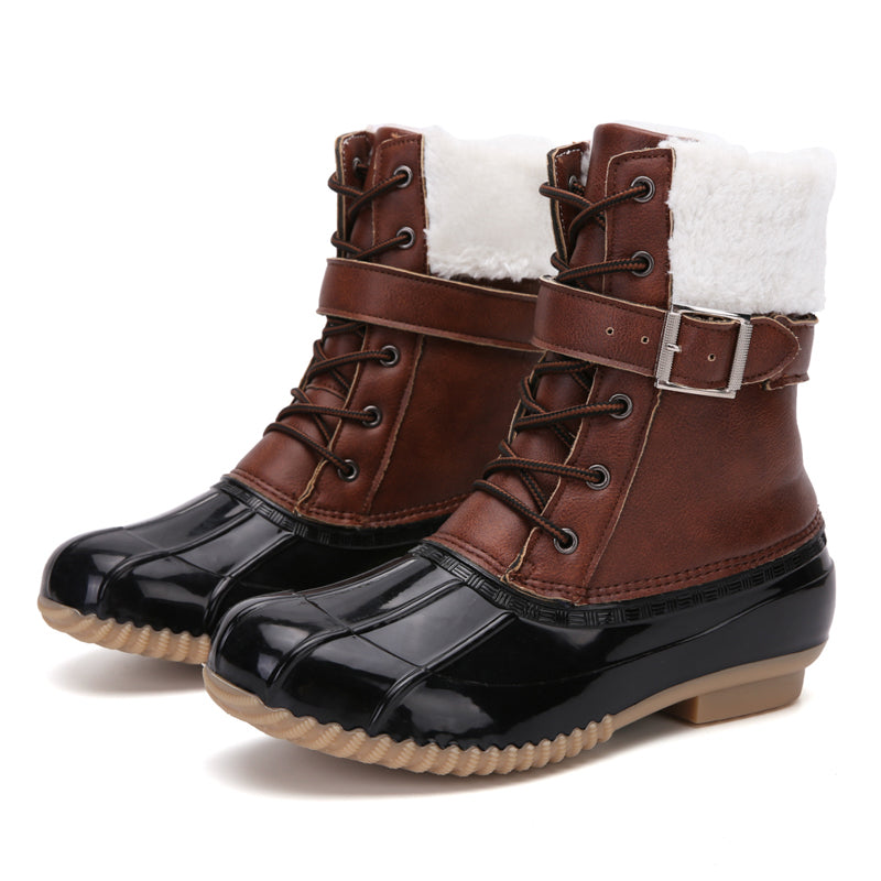 Anti-Slip Plush Boot for Outdoor