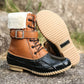 Anti-Slip Plush Boot for Outdoor