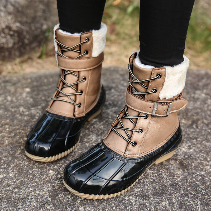 Anti-Slip Plush Boot for Outdoor