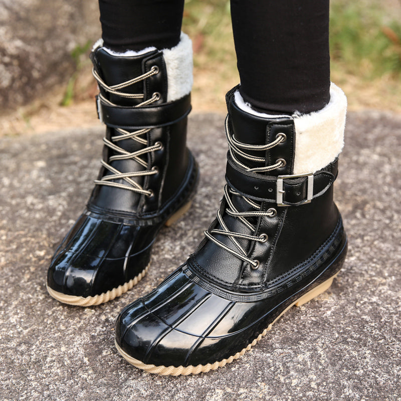 Anti-Slip Plush Boot for Outdoor