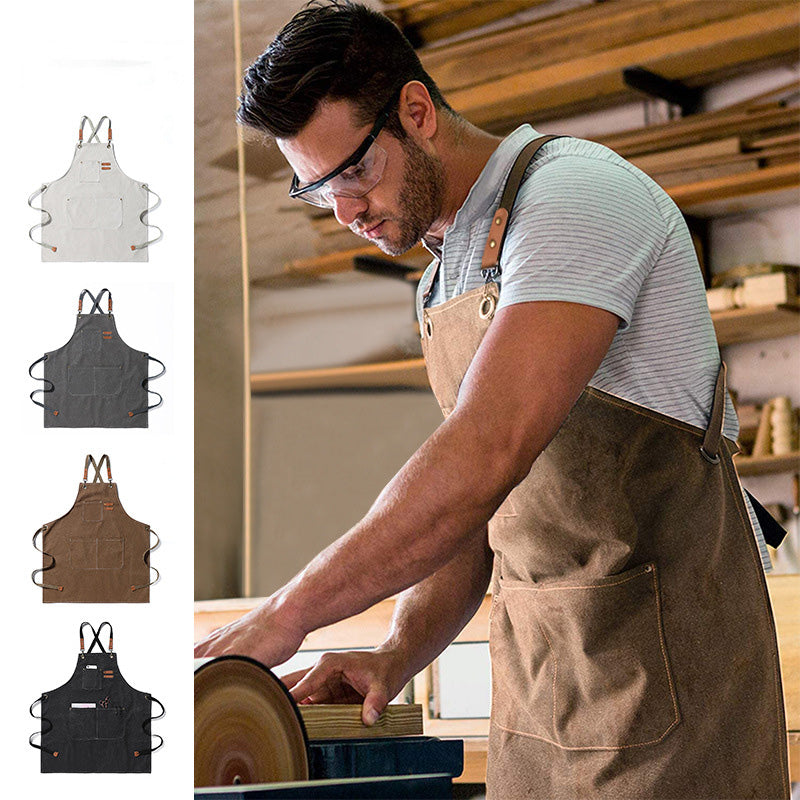 Men's Canvas Denim Apron