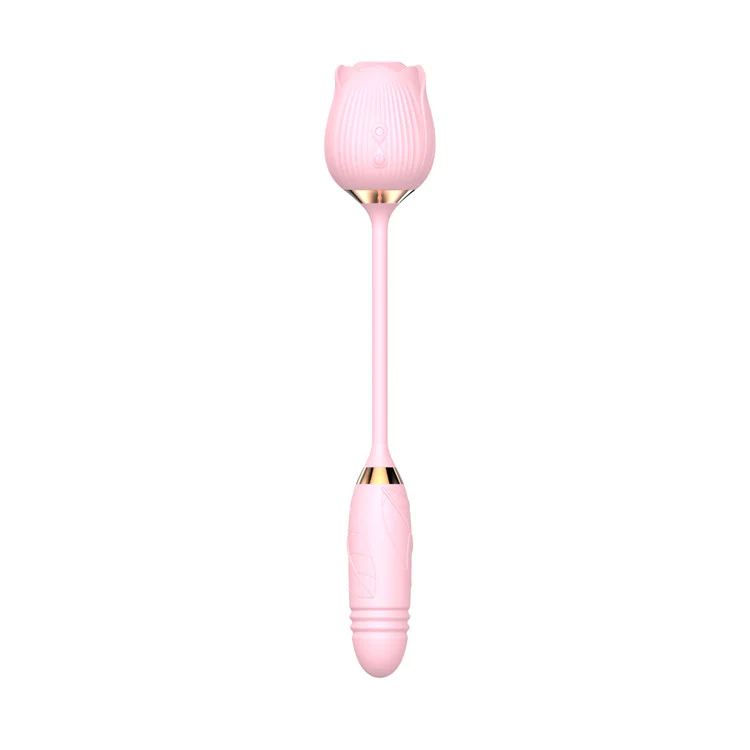 RTS-Rose Toy with Vibrator-Pink