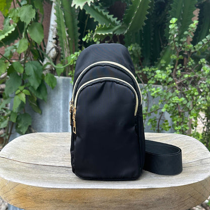 Nylon Messenger Bag