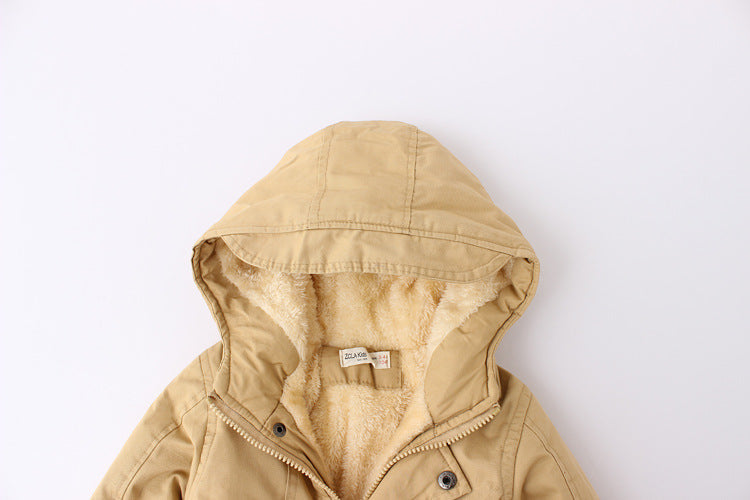 Kids Fleece Hooded Jacket