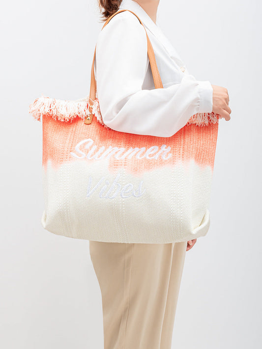 Summer Vibes Canvas Tote Bag